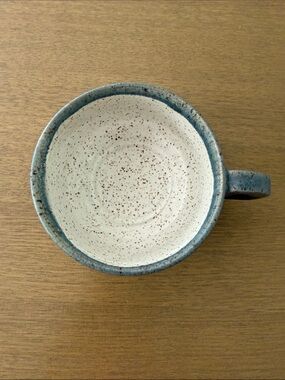 Speckled Artisanal One-of-Kind Glazed Cappuccino Cup